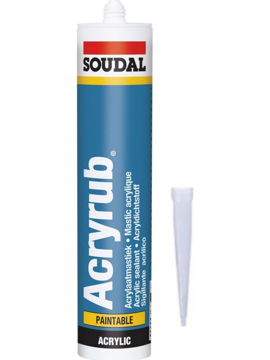 Soudal Acryrub Silikonize Mastik 500 gr