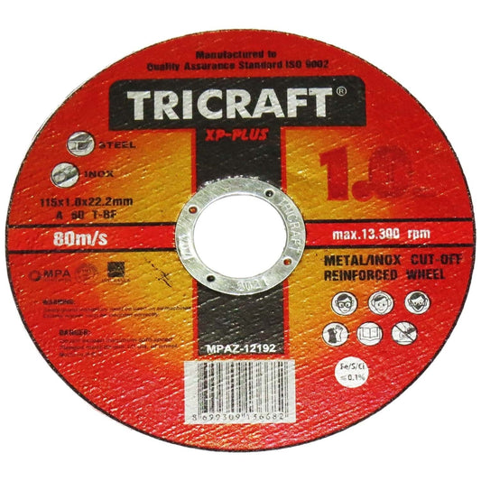 tricraft 115 inox kesici